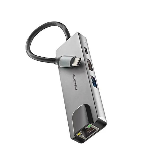 NGS-HUB-USB-C-4-Porte-RJ45-Hdmi-Usb-c-Usb-3.0-Alluminio