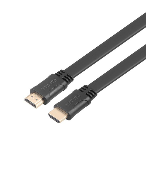 Inno-Hit Cavo HDMI Piatto 4K HDR 2m Nero