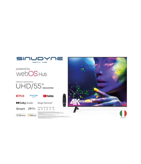 Sinudyne 55" LED SI55AU2270WB 4K UHD SmartTV