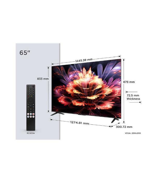 TCL 65" Smart TV UHD 65P69K60Hz