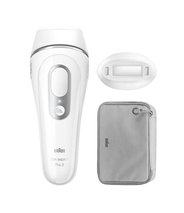 Braun-Epilatore-Elettrico-Silk-Expert-Pro-3-PL3020-Bianco/Grigio