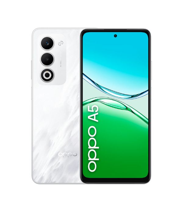 OPPO-A5m-8+256GB-6.67"-4G-Mist-White-DS-OPT
