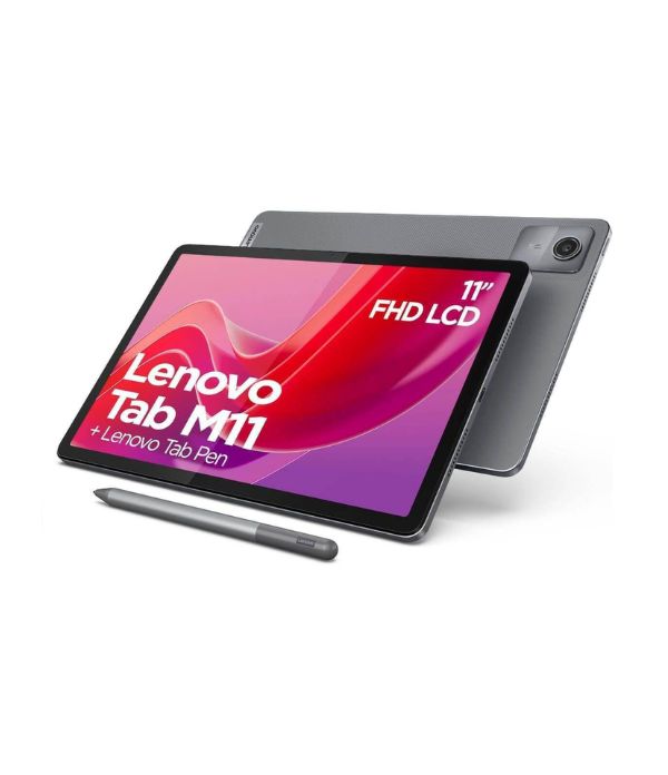 Lenovo-Tab-M11-4+128GB-WiFi10.95"-Luna-Grey-+-Pen-ITA