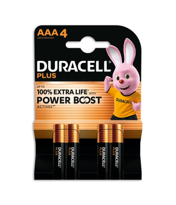 Duracell Batterie MinistiloAAA Plus Power Boost MN2400 10Cnf/4pz
