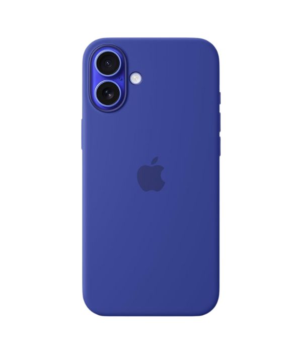 Apple iPhone 16 Silicone Case MagSafe Ultramarine