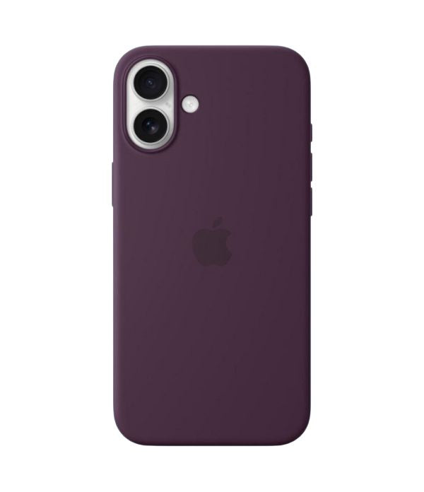 Apple iPhone 16 Plus Silicone Case MagSafe Plum