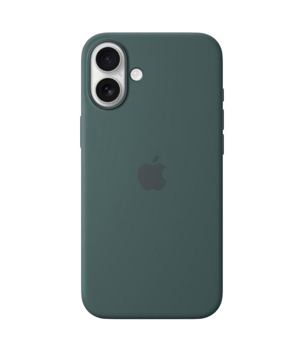 Apple iPhone 16 Plus Silicone Case MagSafe Lake Green