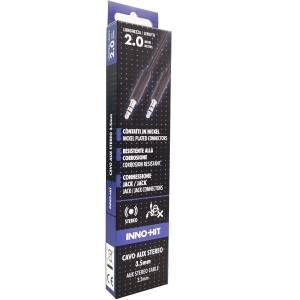 Inno-Hit-Cavo-Stereo-Aux-3.5mm-M/M-2m-Nero