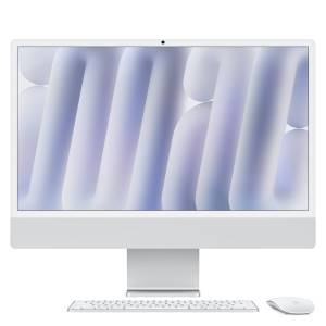 AppleiMac-24"-2024-4.5K-M4-10C/10G-16/512GB-Silver--