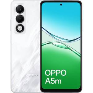 OPPO-A5m-8+256GB-6.67"-4G-Mist-White-DS-OPT