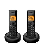 Telefono Cordless Alcatel E160 Duo Black