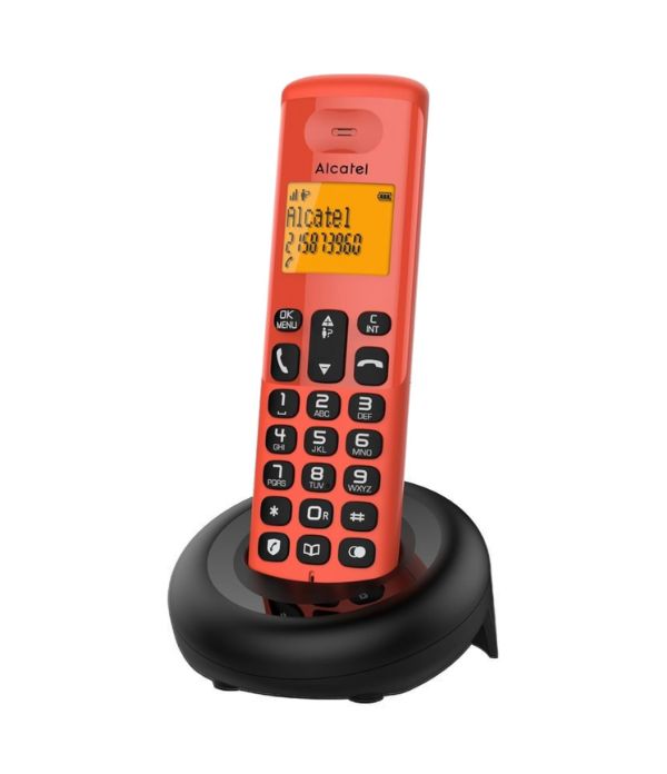Telefono Cordless Alcatel E160 Red