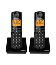 Telefono Cordless Alcatel S280 Duo Black